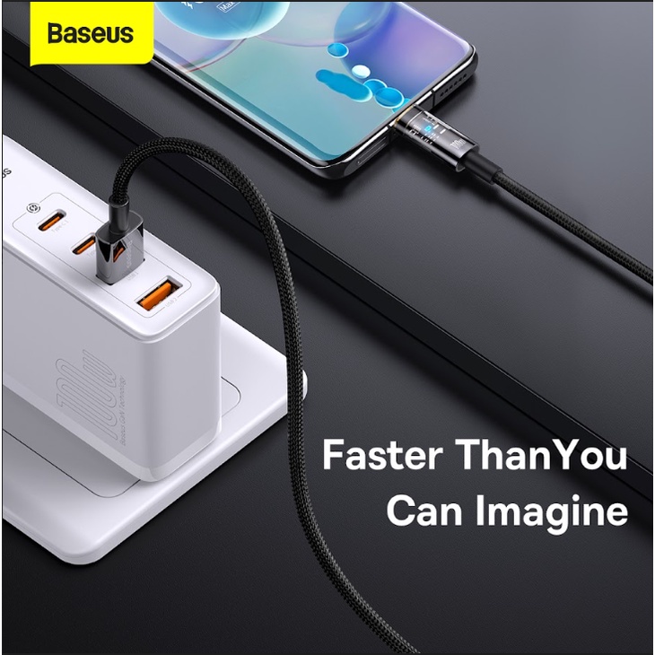 Baseus Kabel Data Type-C Automatic Power-Off Fast Charge