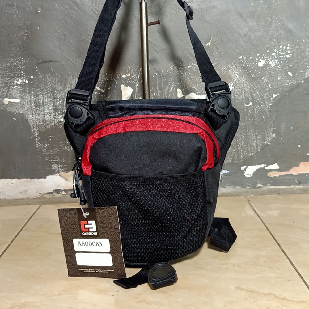 TAS PAHA TAS SLEMPANG 2 IN ONE CARBONI AAOOO83 ORIGINAL TAS PRIA TAS WANITA TAS TACTICAL