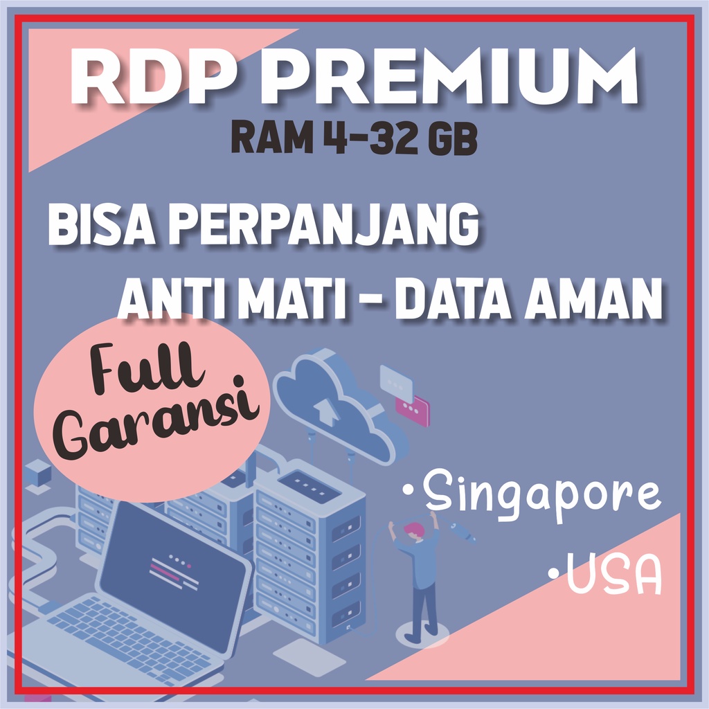 RDP Full Admin Full Garansi Bisa Diperpanjang Selamanya