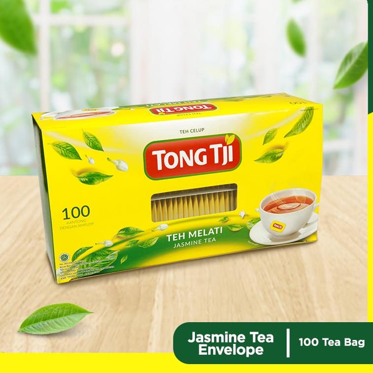 

✅Swip up!!! Tong Tji Jasmine Tea Teh Celup Dgn Amplop 1 pack (2 gr x 100 teabags)