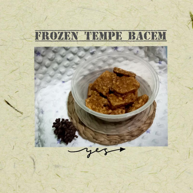 

FROZEN TEMPE BACEM MURAH ENAK