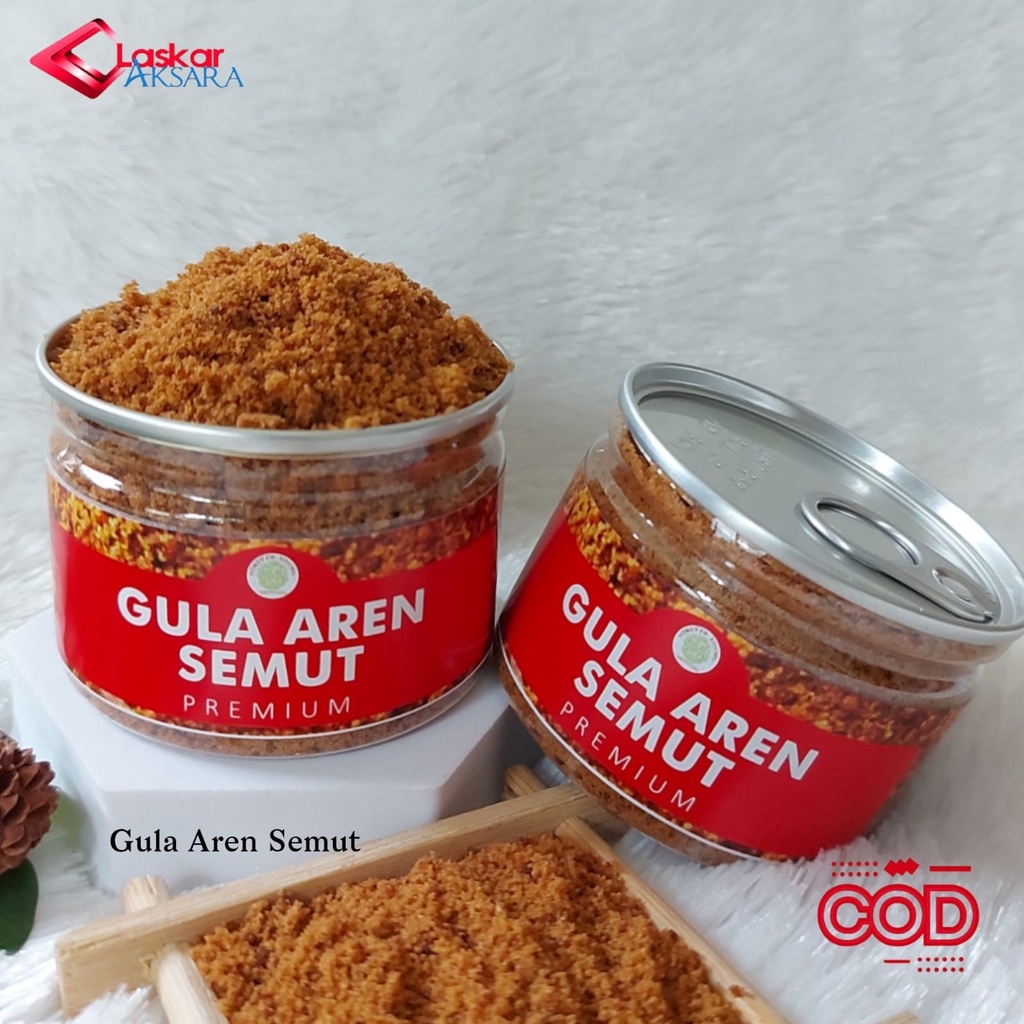 

Can - Gula Aren Semut Organik Natural Palm Sugar / Premium