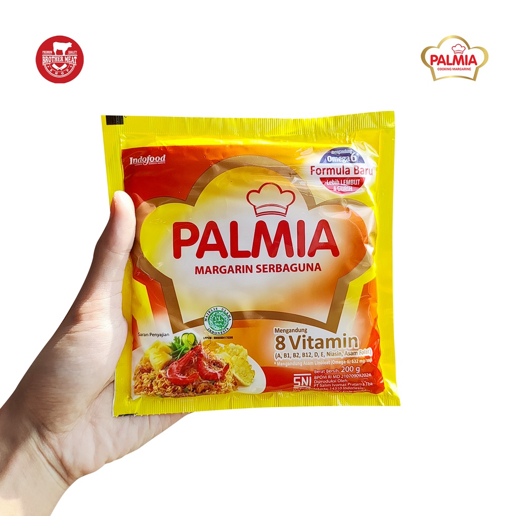 Palmia Margarin Serbaguna 200gr, Halal