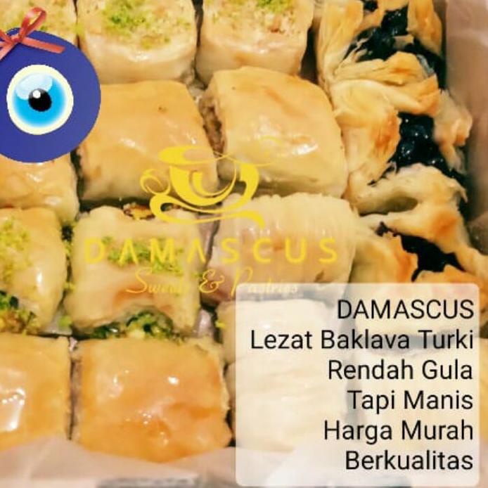 

♡ Baklava Turki Damascus Kemasan Ekonomis ☃