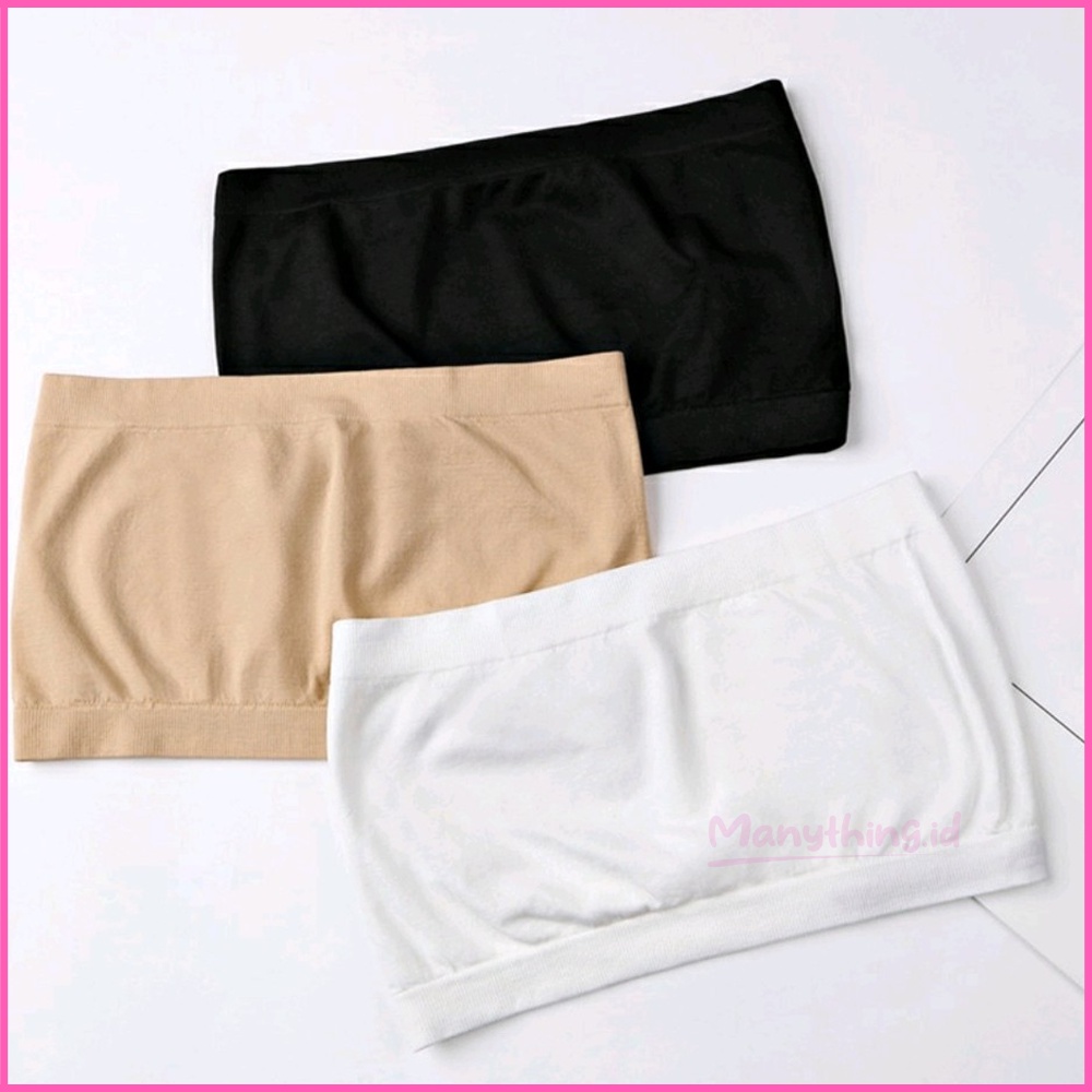 Kemben Seamless Tanpa Tali / Kemben Anti Slip / Kemben warna random / Pakaian Dalam Wanita bra bh