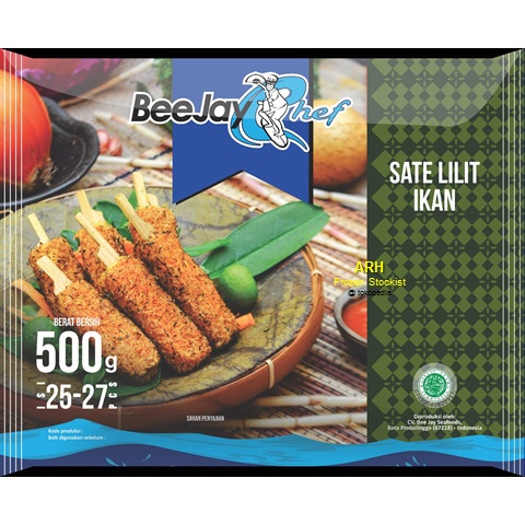 

BeeJay Chef Sate Lilit Ikan 500 gram