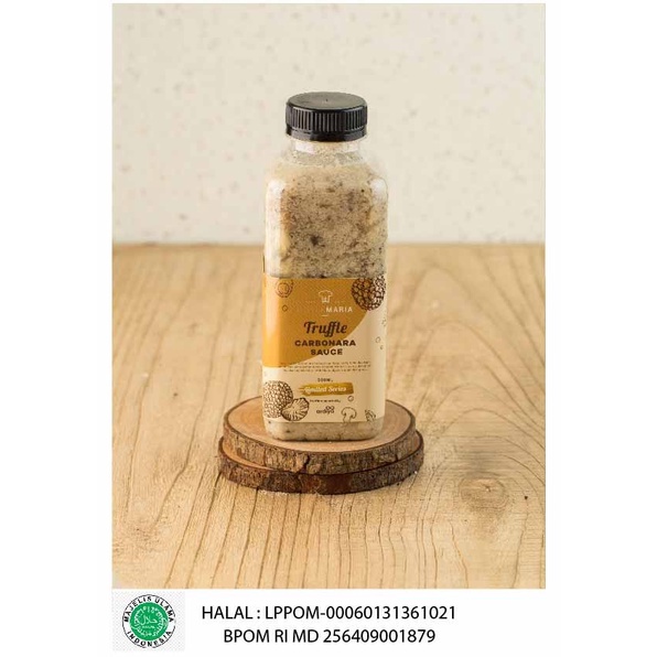 

[Ready-Stock]Cod Black Truffle Carbonara Sauce 500ml 3-5Portions. LIMITED.