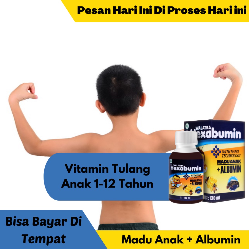 Vitamin Tulang Anak 1-12 Tahun , Vitamin Tulang Dan Kalsium Untuk Anak , Vitamin Tulang Anak | HEXAB