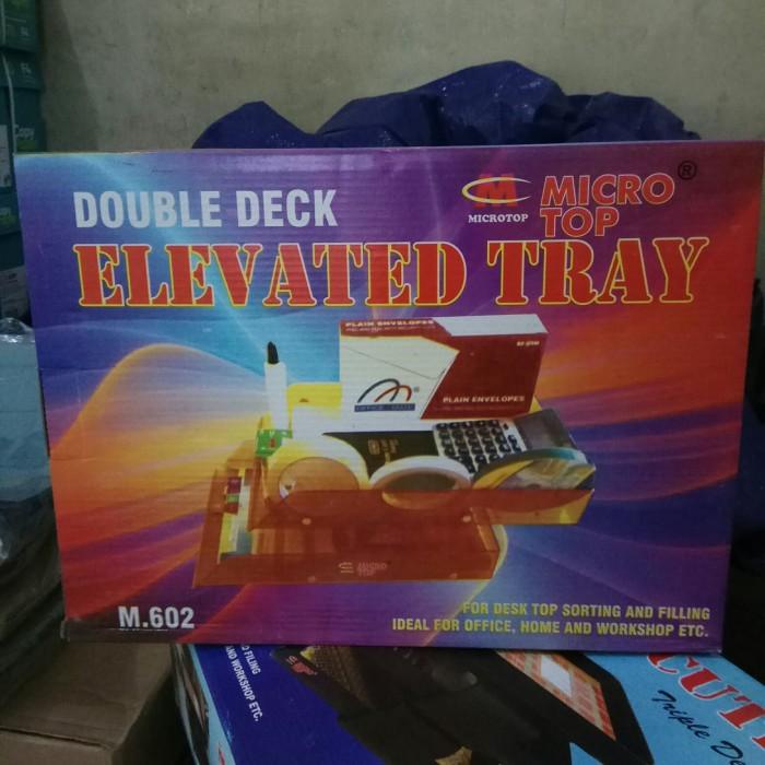 

Bak Surat ( Elevated Tray ) Susun 2 Microtop
