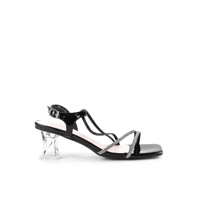 Sepatu Heels Peter Keiza Original Warna hitam Hill Nikah Casual Branded Emila Wanita Cewe Hitam Sint