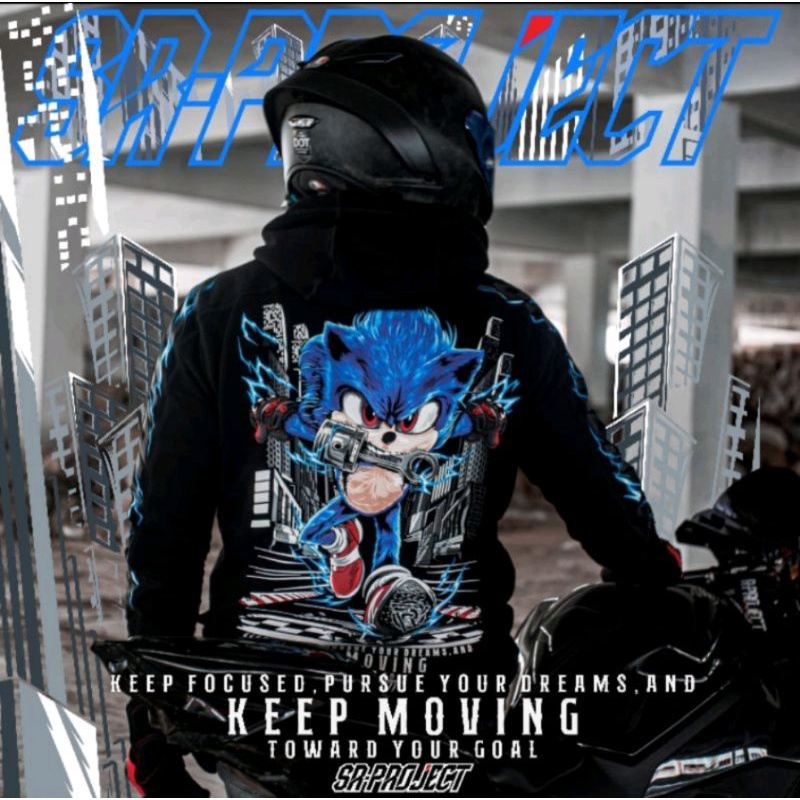 HOODIE | SR-PROJECT | SONIC V2 | LIMITED EDITION | NEW SIZE M & L