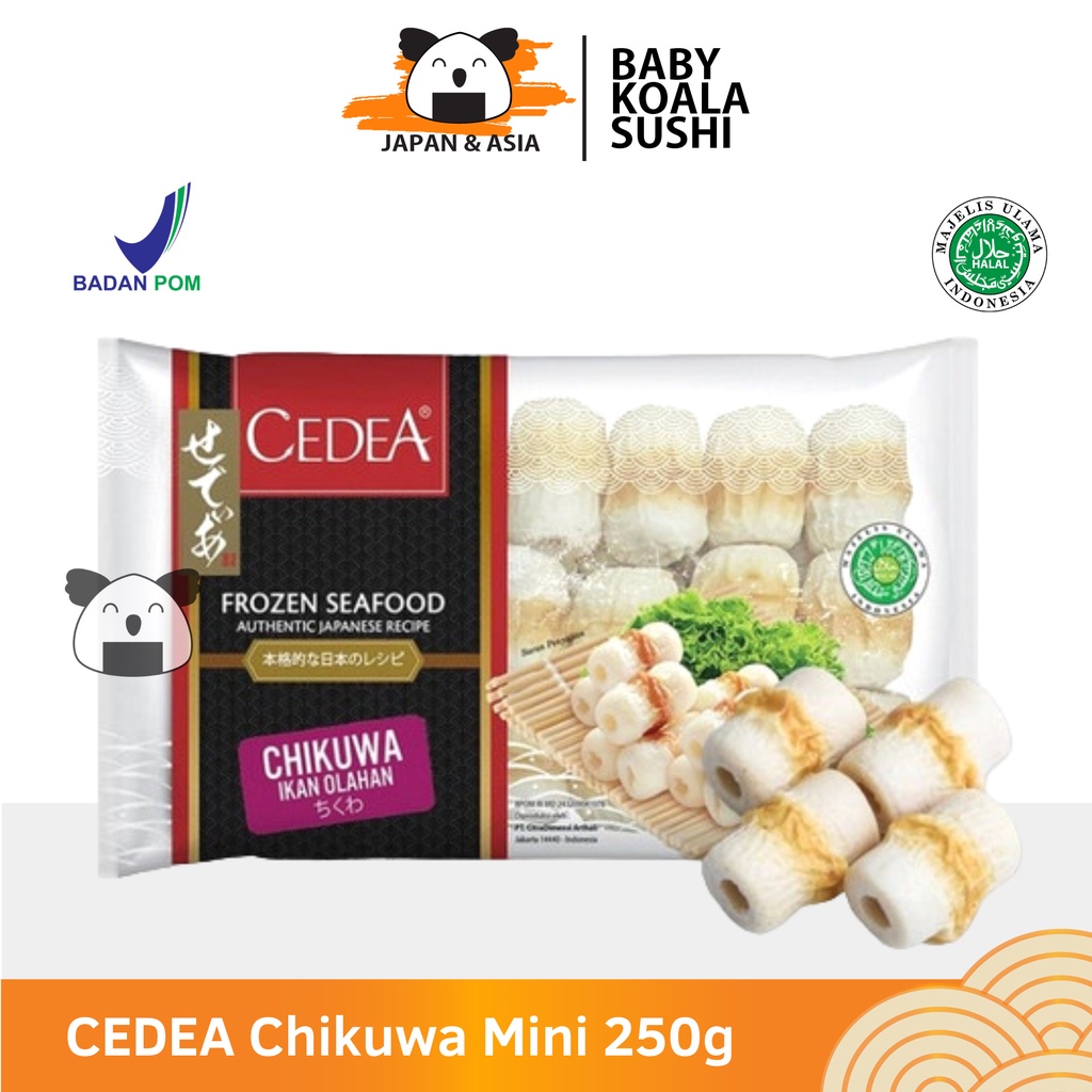 CEDEA Chikuwa Mini Cikuwa 250 g Halal | Shabu Steamboat