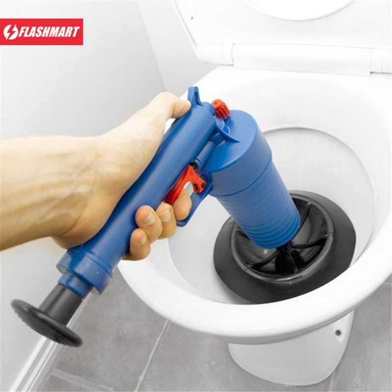 Flashmart Pompa Sedot Saluran WC Ledeng High Pressure Air Drain Plunger - JJ63010