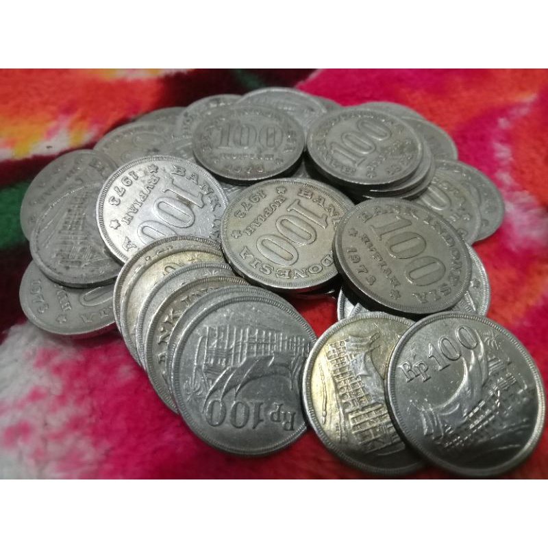 100 rupiah tebal 1973