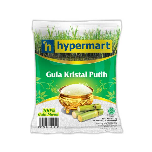 

HPM GULA KRISTAL PUTIH 1 KG FS - HIJAU