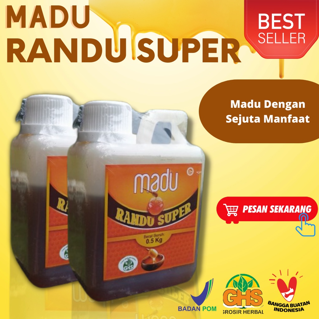 

Madu Randu Mabruk - Madu Randu Asli - Madu Randu Murni Madu Randu Madu Murni Bunga Randu 1 Kg Mabruuk