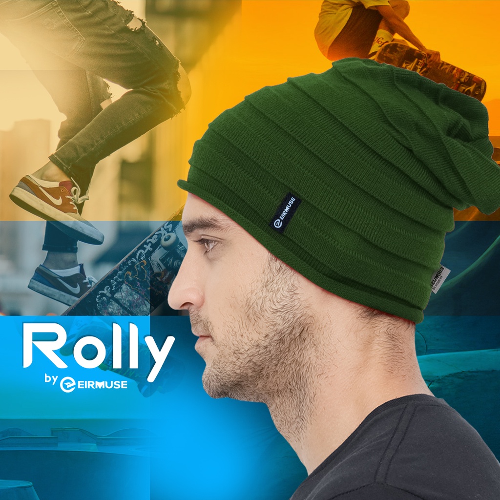 TOPI KUPLUK PRIA DISTRO EIRMUSE  -  ROLLY