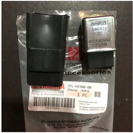 BENDIK SWITCH RELAY STATER STARTER YAMAHA MOTOR MIO SPORTY FINO JUPITER MX Z VEGA OLD LAMA 5TL