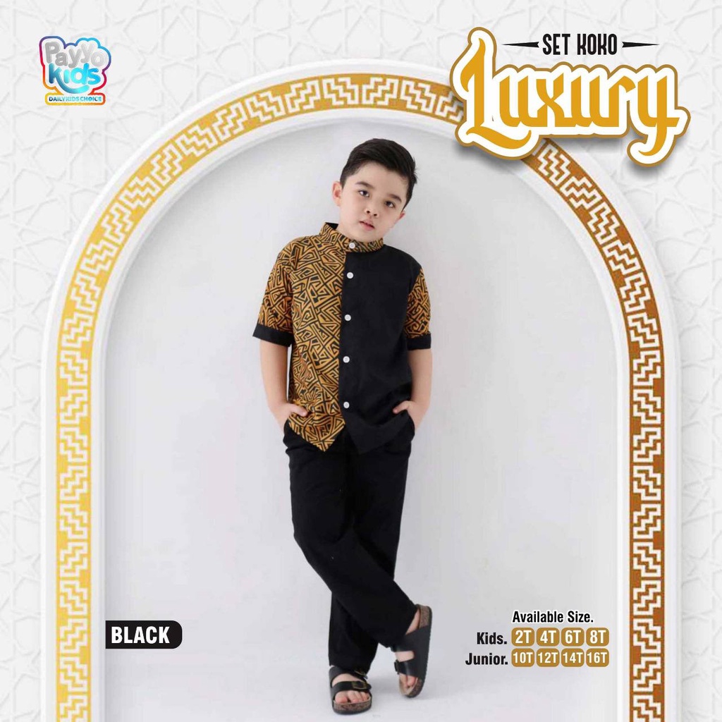 Setelan Cowok Luxury by Payyo kids