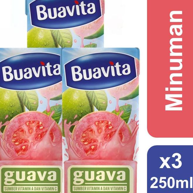 

>D2289) ⭐⭐⭐⭐⭐ Buavita Guava 250ml Multi Pack