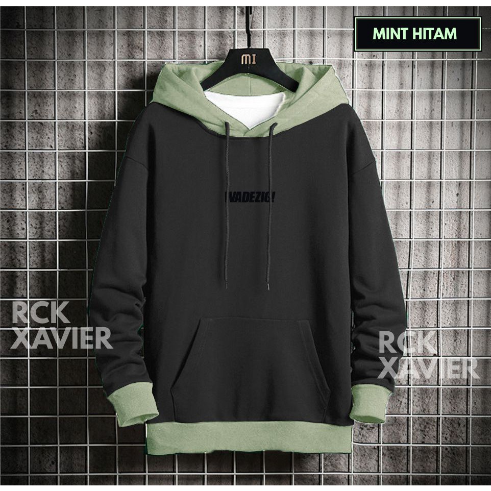 SWEATER HOODIE DISTRO Pria Wanita PREMIUM Bahan Fleece Tebal