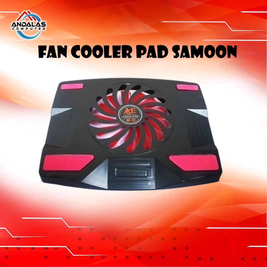 FAN COOLER COOLING PAD PENDINGIN LAPTOP NOTEBOOK SAMOON BIG FAN