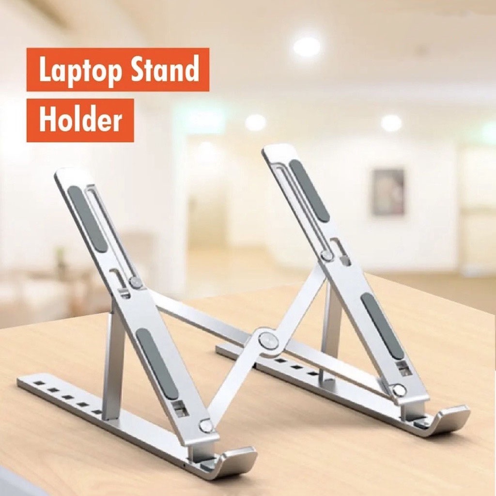 Stand Holder Laptop Macbook Notebook IPAD Mac dudukan lipat Pro air 13