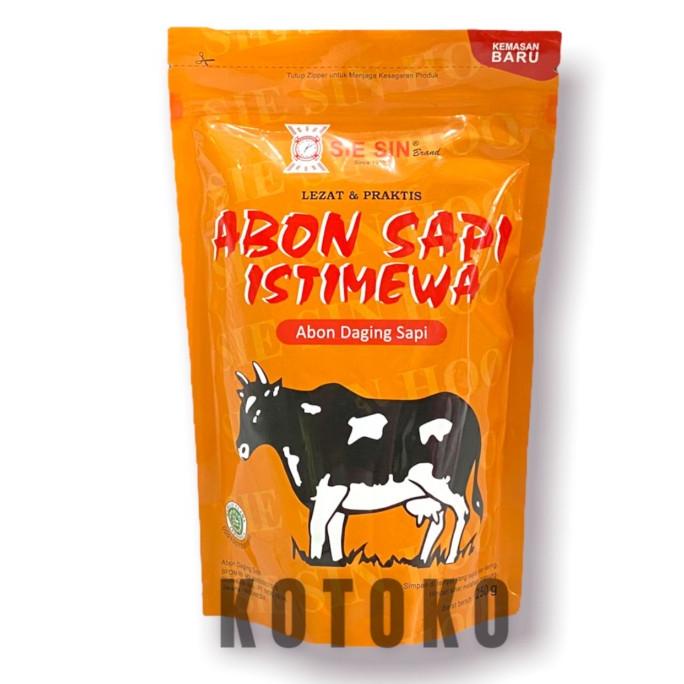 

yang dicari] Abon Sapi Istimewa Sie Sin Original Polos / Abon Sapi Bawang 250gr