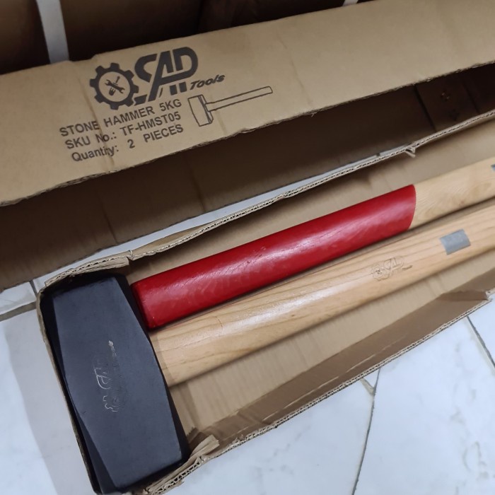Terlaris Palu Bogem Batu 5000G Stone Hammer 5Kg