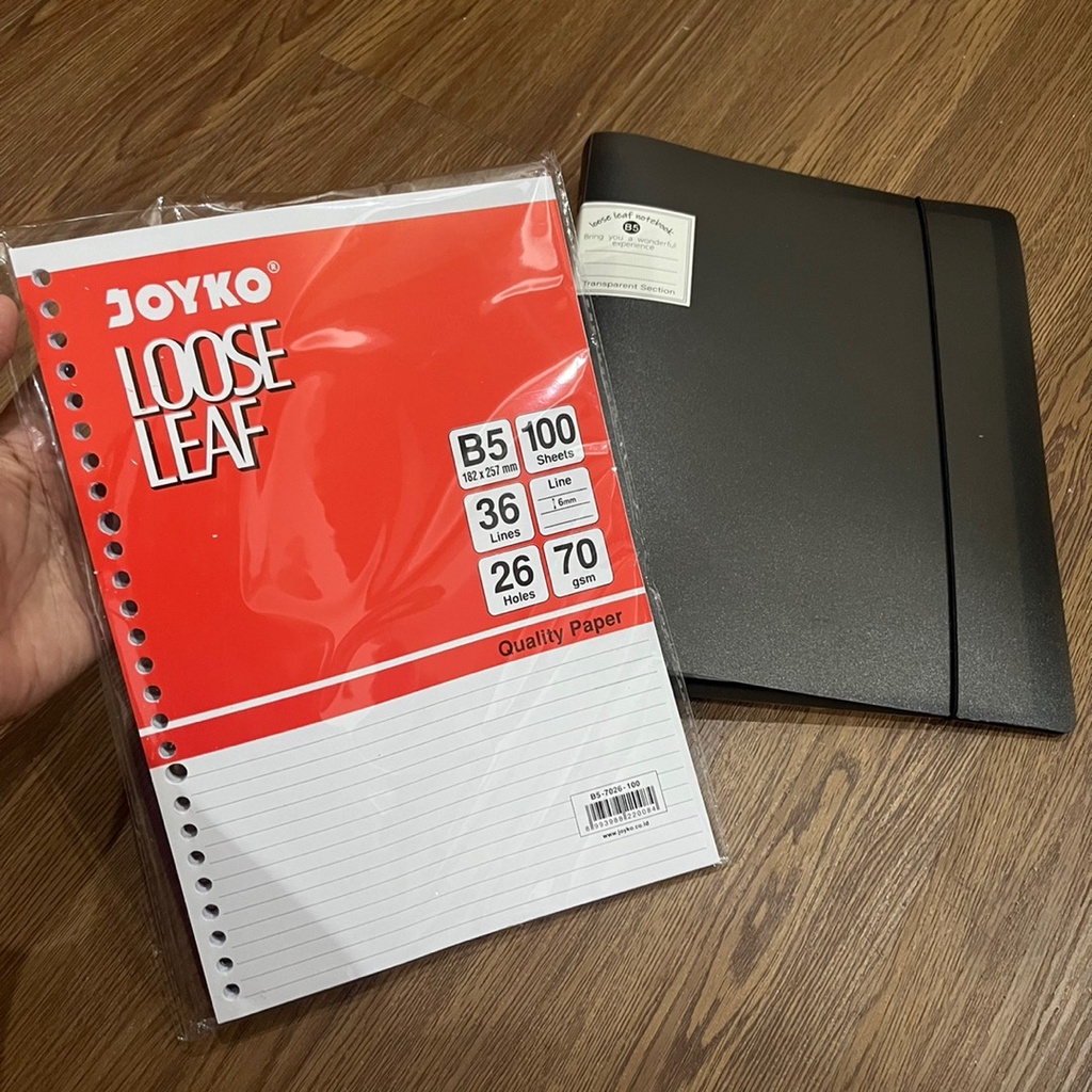 

Joyko Refill Loose Leaf B5-7026 100 Sheets/Lembar / Isi Kertas Binder Murah Berkualitas
