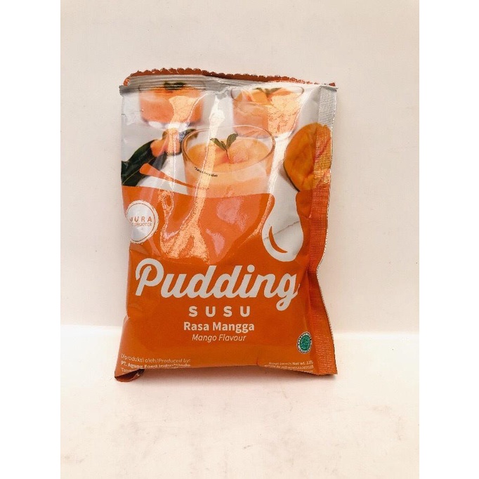 

Omura Pudding Susu 125g Rasa Mangga