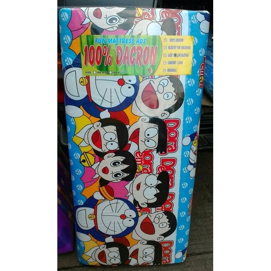 Kasur busa/matras 100% dacron Uk.180x120 cm