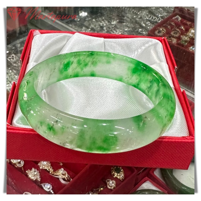 GBT1400 Gelang Batu Giok Birma