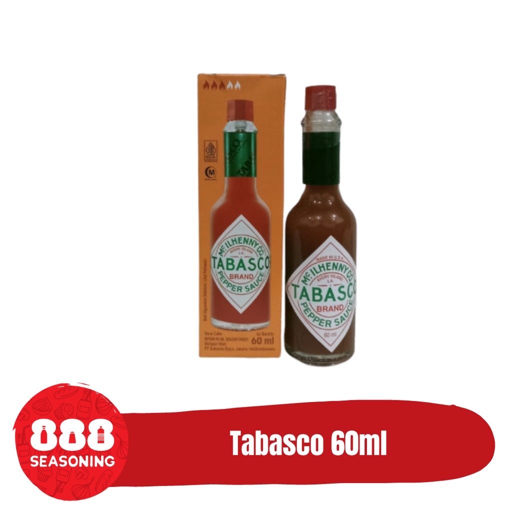 

TABASCO PEPPER SAUCE (Saus Lada) 60ml