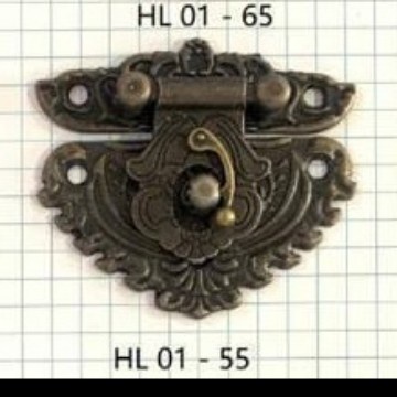 Gembok Kunci Pengait Box Gembok Pengait Kotak Perhiasan Tipe Hl-01