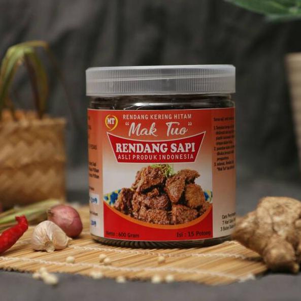 

♣ Rendang Maktuo Original 550 gram Rendang Daging ←