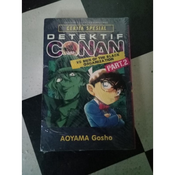 Komik Detektif Conan vs Men of The Black Part 2