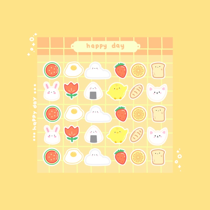 

Sticker Sheet aesthetic - Cute Stickers - Decoration