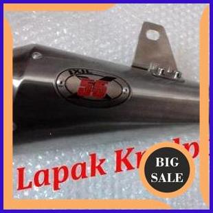 Knalpot IXIL X 55 Titan Slip On Ninja 250Fi / Karbu, Ninja 300Fi ABS SE, Z250, MT25, R25 1M4R23 part