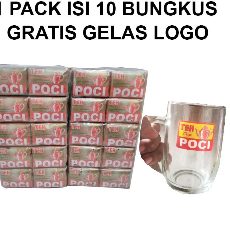 

Realpct Teh Poci Gold Slawi Tegal isi 50 pcs/1 Slop - Teh alami BUBUK - Wangi Teh Alami