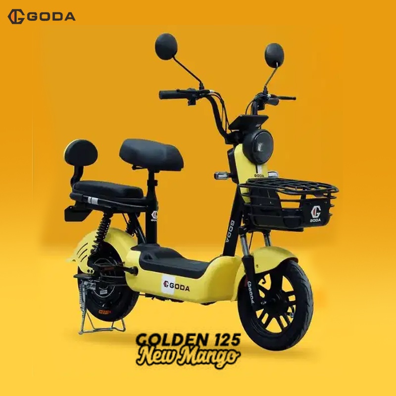 GODA 125 Golden New Mango Sepeda Listrik