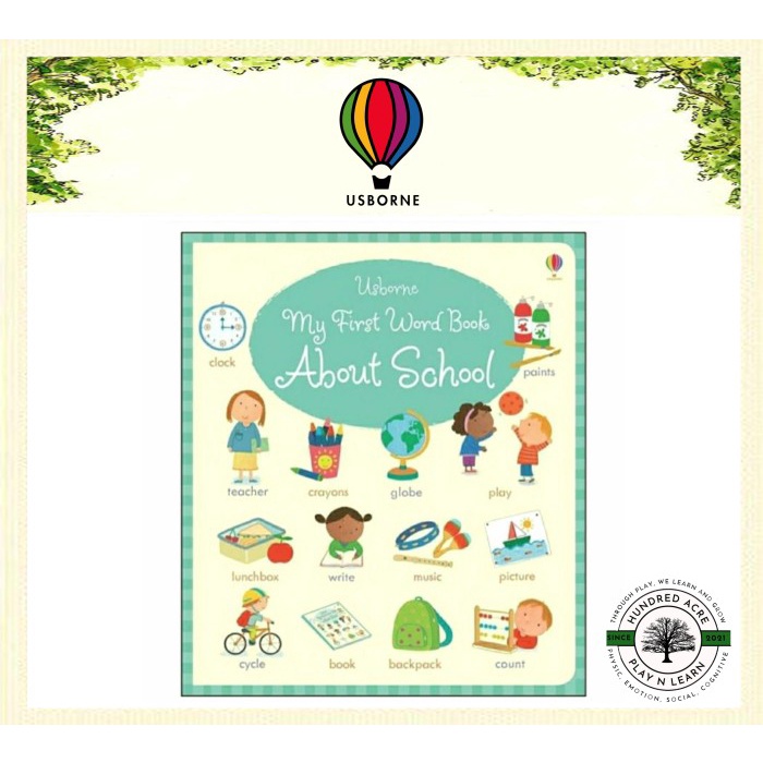 

Usborne My First Word Book About School [Board Buku Import]