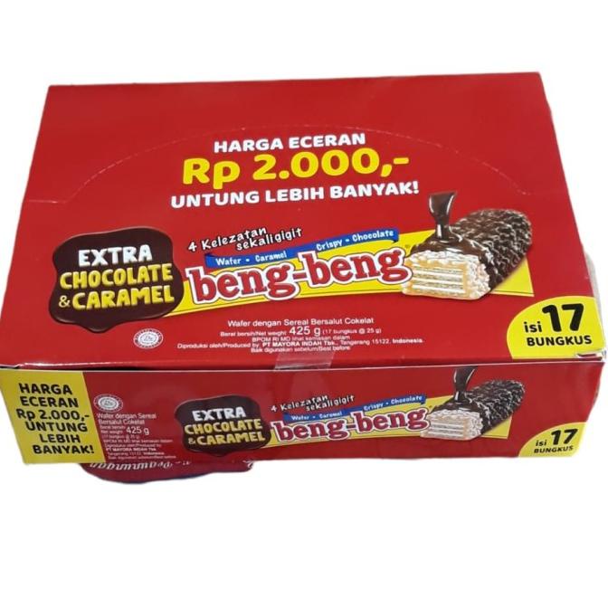 

BRG BARU Bengbeng Wafer isi 17 pcs @ 25 Gram Rp 2000