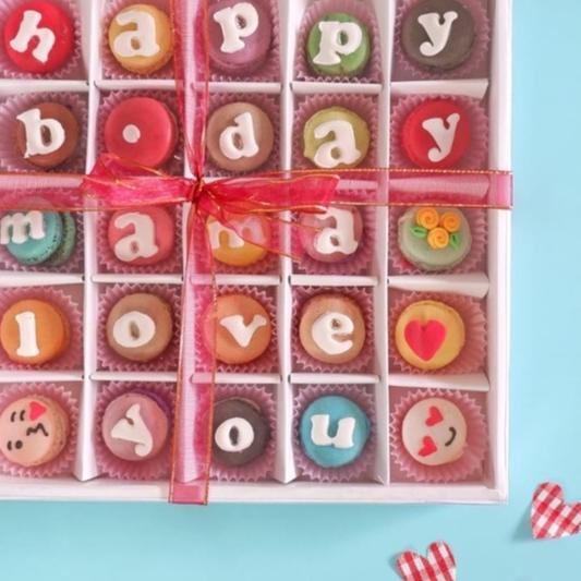 

➦ BABY MACARON GIFT 25PCS, HADIAH UNIK MACARON ❂