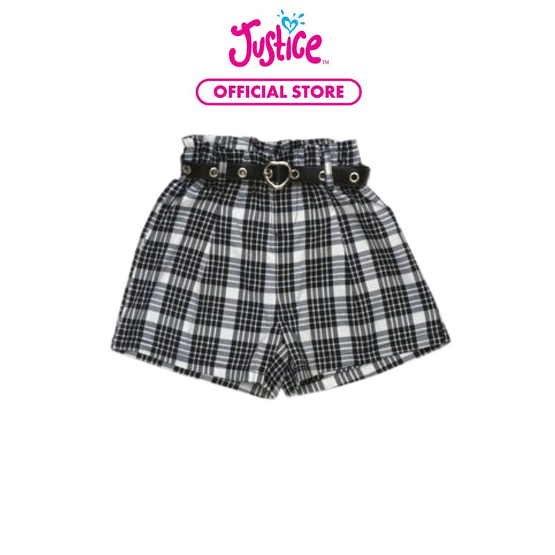 Justice Girls Short With Belt - Celana Pendek Anak Perempuan