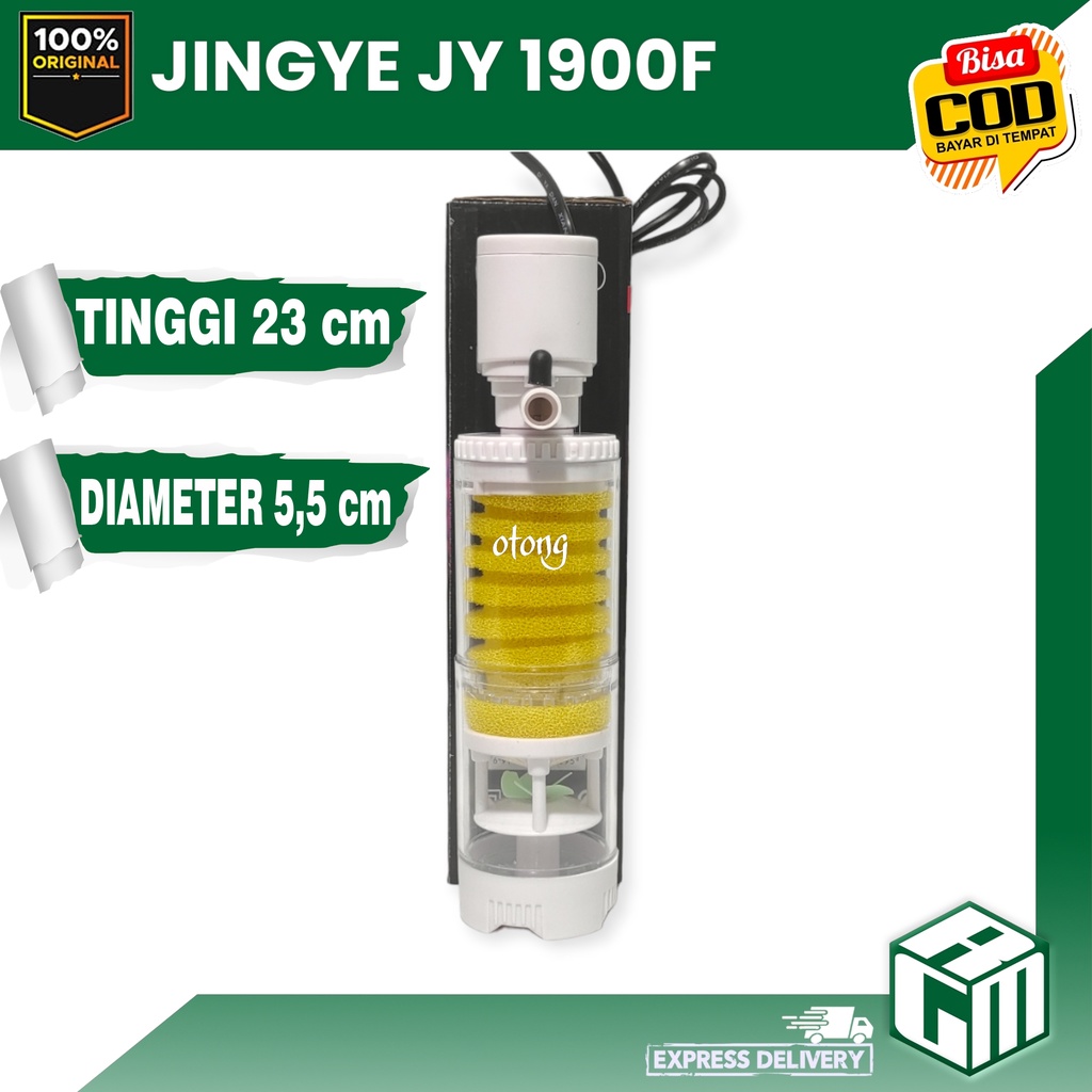 JINGYE JY1900F JY 1900 F 1900F MESIN POMPA CELUP INTERNAL FILTER AQUARIUM