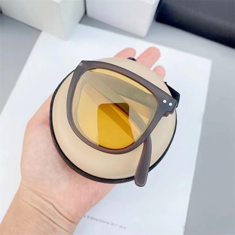 [NEW] Kacamata Hitam Wanita Bisa Di Lipat Korean Fashion Anti Uv Import