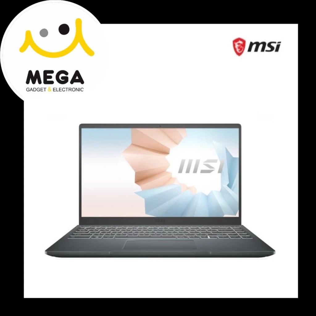 Laptop Msi Modern 14 B11MOU 881 8GB + 256GB SSD Garansi Resmi Msi Indonesia