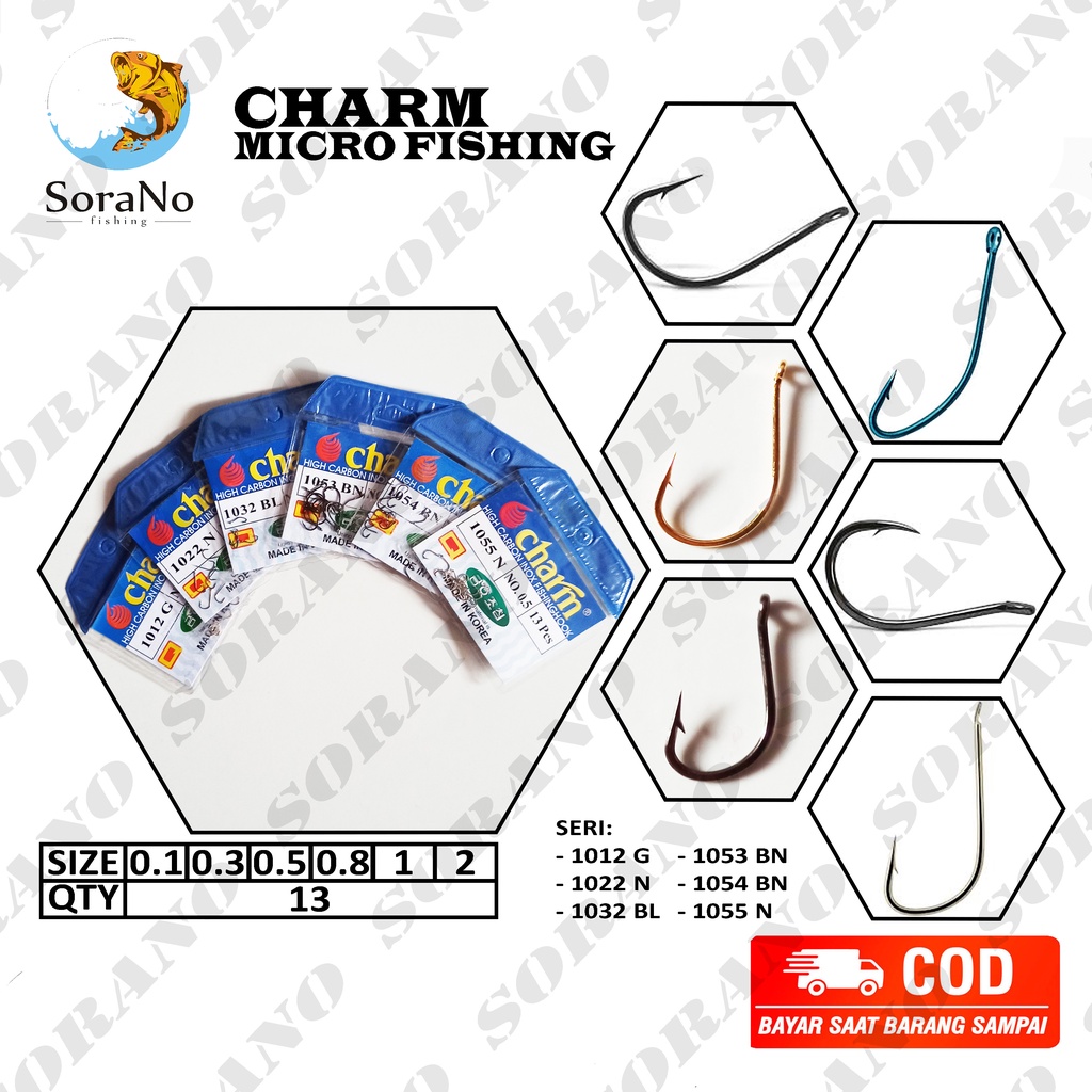 KAIL PANCING WADER UCENG MICRO FISHING CHARM | 1012G KEIRYU | 1022N SODE | 1032BL AKITAKITSUNE | 105