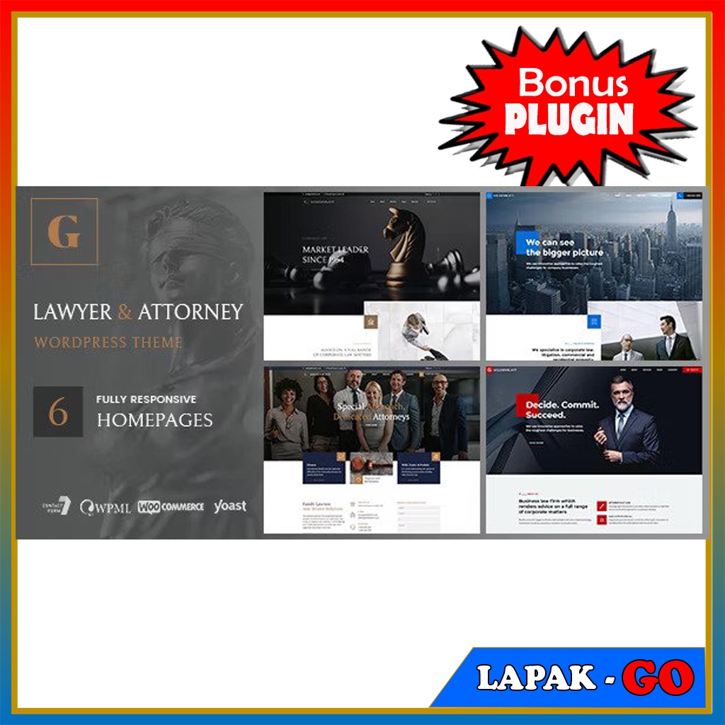 Goldenblatt – Lawyer, Attorney & Law Office | Wordpress Theme